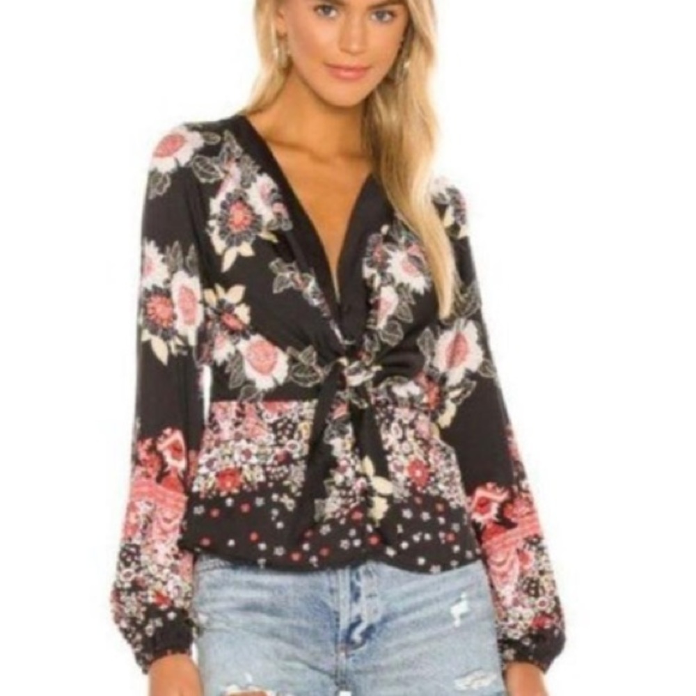 FREE PEOPLE BLOUSE SIZE MED